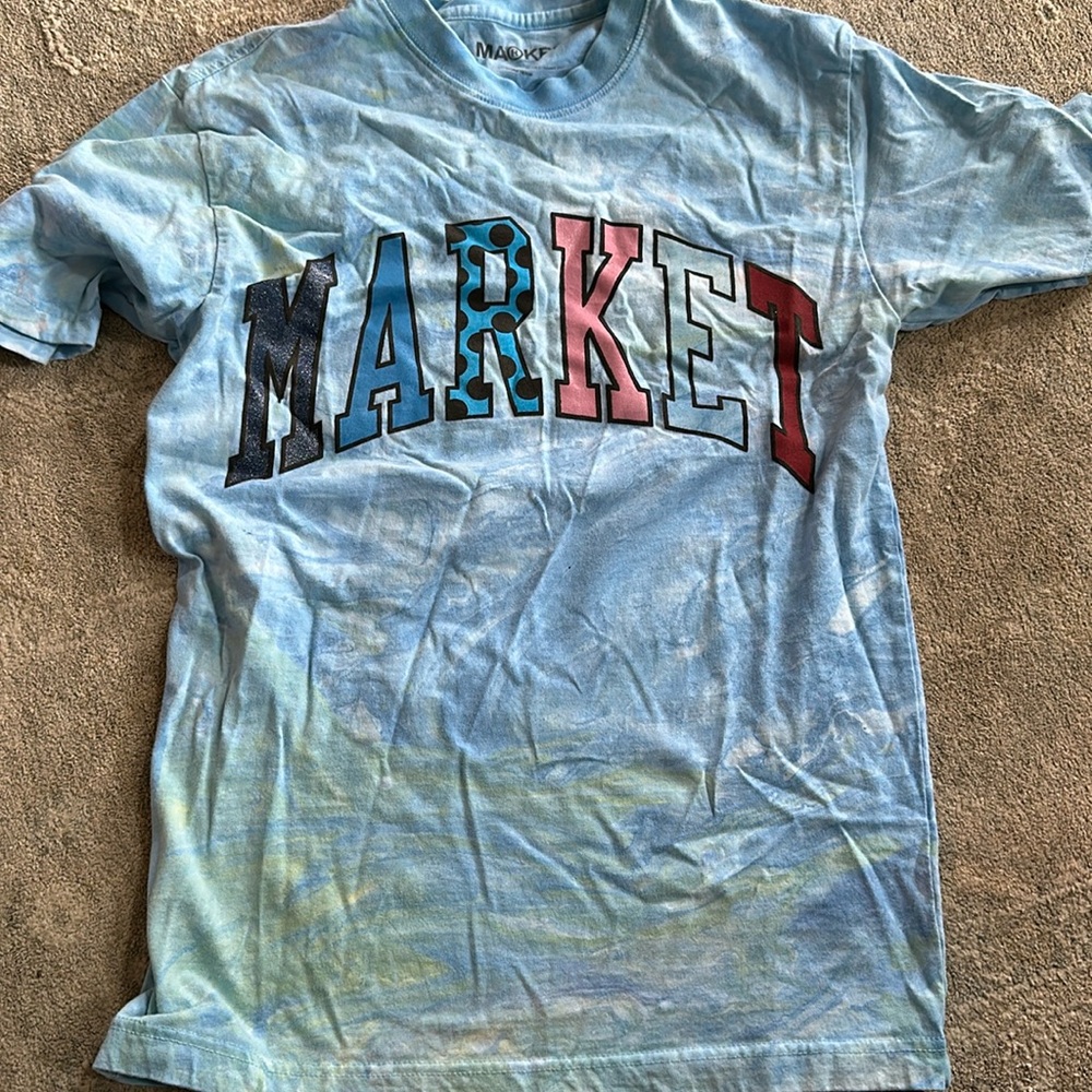 tie dye market tshirt